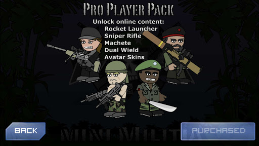 Mini militia pro pack