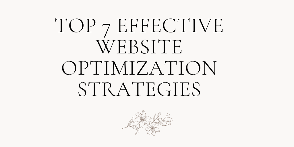 Website Optimization Strategies